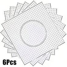 6/8pcs Large Transparent Perler Beads Board - DIY Craft Supplies - Plastic Material - Perfect For Jewelry Making And Handmade Projects - Large Transparent 2.6mm Fused Bead Plate - View 12