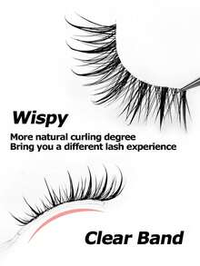 Airy Manga Eyelashes For Eyelash Salon, Voluminous And Curled - View 3
