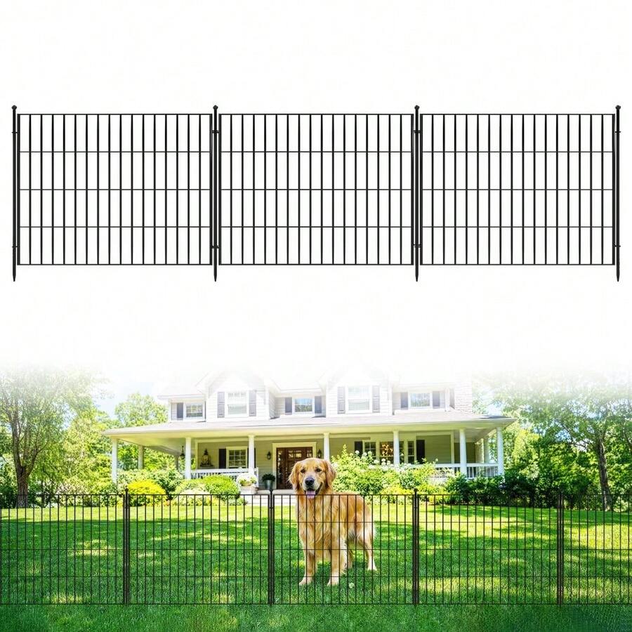 Decorative Garden Fences - 24in*23.6FT 10pcs - View 1