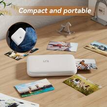 HPRT MT53 Mini Color Photo Printer 313PDI Bluetooth Portable Thermal Printer 2x3 Inch Self-Adhesive Photo Paper Printer - Multicolor - View 3