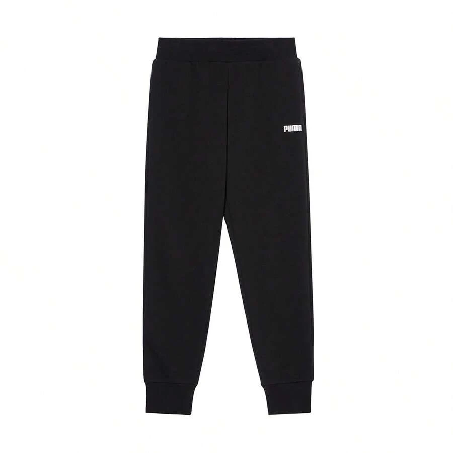 Puma Women's Spring/Autumn Simple Versatile Cuffed Knit Long Pants Training Fitness Sports Pants 67115201 - Black - View 1