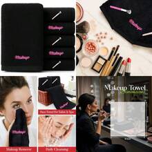 Makeup Towels Of 13x13 Soft Cotton Makeup For Face Reusable QuickDry Makeup Remover Towels For Bathroom Spa And Salon - Gentle On Skin - Brushes - View 1