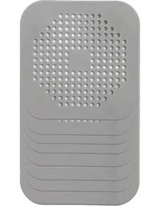 4/8pcs Silicone Hair Catcher Drain Cover With Suction Cup, Anti-Clogging PVC Sink Strainer, Flexible Shower And Kitchen Filter, Easy To Clean, Suitable For Bathroom And Kitchen - A Suction Cup Model - View 11