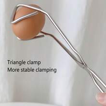 Stainless Steel Bread Tong – A Simple Tong For Pastries And Sweets, Suitable For Baking, Ling, And Restaurant Use. - Multicolor - View 10