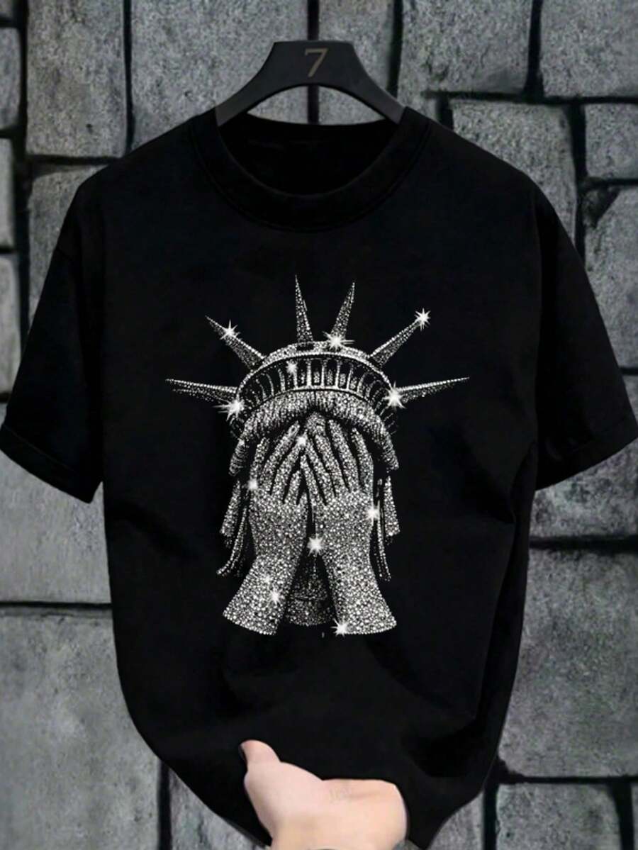 Women T-Shirts - 黑3 - 查看 1