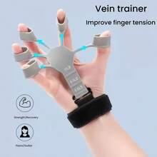 1pc/2pcs Vein Training Device, Finger Flexibility Training, Finger Strength & Tension Wrist Exerciser, Five-Finger Strength Reinforcement, Wrist Strength Training, Suitable For Daily Use, Suitable For Arm And Palm Muscle Training, Helps Improve Hand Movement Coordination - Multicolor - View 8