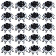 20 Short Teeth Hole Golf Spikes – Fast Twist Studs For Footjoy Golf Shoes - 彩色 - 查看 3
