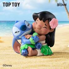 TOPTOY Disney Stitch & Lilo Happy Daily Serie Blind Box Figur Ornament Puppe Geschenk - Verschiedenfarbig - Übersicht 9