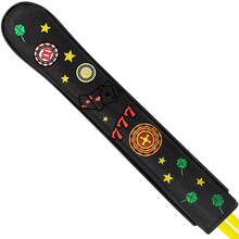 1PC Black 777 Poker Embroidery Golf Directional Head Cover, Sturdy Fashion Stick Protector - Multicolor - View 2