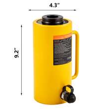 30ton 100mm Hollow Plunger Hydraulic Cylinder Jack - 30T 100mm - View 10