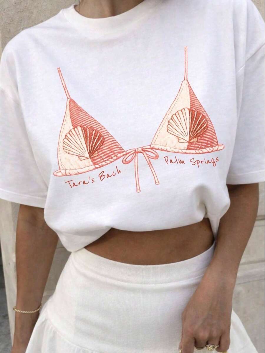 Women T-Shirts - White - View 1