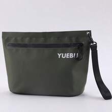 Sac bandoulière de rangement extérieur imperméable, sac portable à fermeture éclair résistant à l'eau, sangle d'épaule réglable, parfait pour la plage, le camping, la randonnée et les voyages - Multicolore - Voir 17