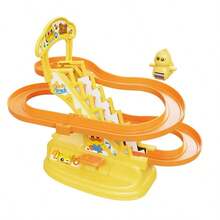 Children's Early Education Interactive Competitive Toy, Parent-Child 2-Player Desktop Game, Stress Relief Rolling Ball Storage UFO, Automatic Circular Sliding Climbing Track, Rainbow Speed Stacking Racing Cup, Focus Training Educational Tool, Casual Fun Gift For Boys And Girls - Multicolor - View 17