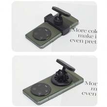 Clip-On Magnetic Dual-Use Phone Holder, Universal Ball Joint Multi-Angle Adjustable Anti-Slip Portable Fitness Car Mount Bracket - Multicolor - View 11