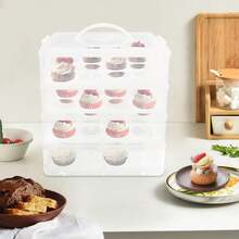 Fetcoi Cupcake Rack, Cake Rack, 4 Tier Cake Rack - default - View 6