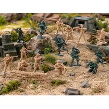 士兵模型 多種姿勢士兵人偶 適合創意遊戲、模型製作或場景模型搭建 完美用於沙盤場景展示、主題派對裝飾與生日禮物 隨機款式 - 彩色 - 查看 3