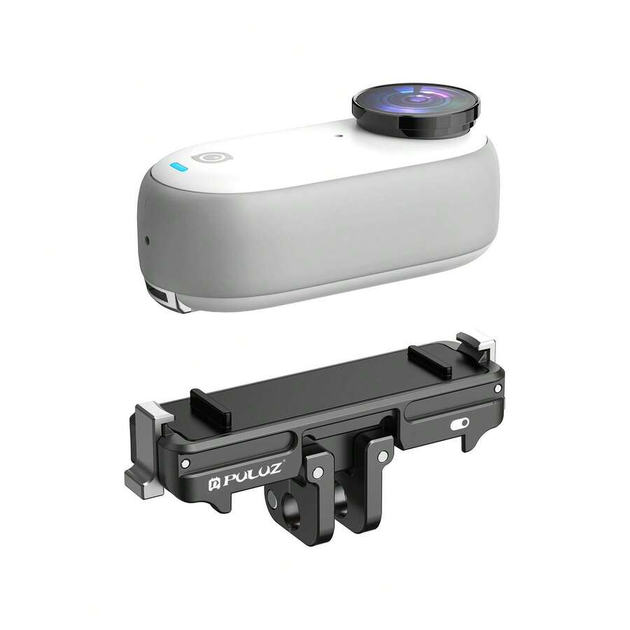 Puluz 黑色磁吸 ABS 快拆底座,適用於 Insta360 GO3/GO 3S - 查看 1