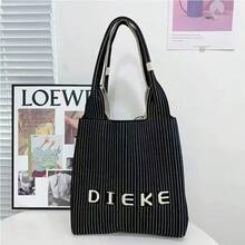Black Knitted Bag