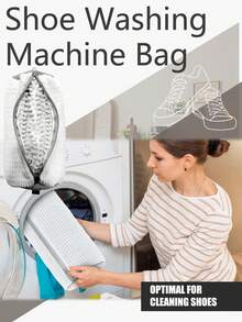 Shoe Washing Bag For Washing Machine And Dryer - Reusable Sneaker And Tennis Shoe Cleaning Bag, 360° Deep Cleaning, With Self-Locking Zipper, Fits All Shoe Sizes - White - Multiple Styles - View 3