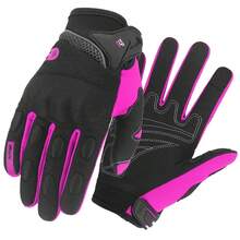 1 Pair Motorcycle Gloevs Summer Riding Protection Cycling Gloevs Touch Screen Motorbike Gloves Full Finger Outdoor Sports Protection Riding Protective Bike Gloves Racing Cycling Accessories Riding Essentials For Women Men Rider Gifts - Multicolor - View 11