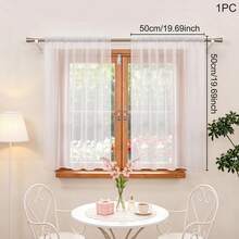 FLYINGCURTAINS 1PC Waterproof Indoor/Outdoor Curtain Panel – Solid-Color Polyester, Thermal-Insulated Blackout Curtain With UV Protection. Suitable For Balcony, Gazebo, Porch, Kitchen, Dining Room, Living Room, Bedroom, Study, Etc. Home Decor; Sold Individually - C - View 21