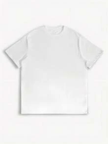 Chic Mama Mouse T-Shirt With Graphic Print, Short Sleeves, Cotton, Round Neck, Casual Style, Ideal Gift For Mom. - 白色 - 查看 3