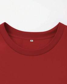 Camiseta Feminina Alma Brasileira Copa Brasil Algodão - Vermelho - Visão 6