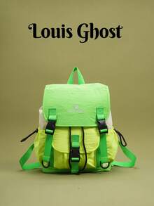 拼色功能性後背包 | 都市探索與戶外冒險的完美結合。厚實透氣背墊與可調節肩帶能有效分散重量，確保舒適背負且不造成肩部壓力。寬敞且井然有序的內部空間可輕鬆收納筆記本電腦與各種個人必需品。選擇您最喜歡的顏色，立即開啟您的多功能旅程！ - 彩色 - 查看 2