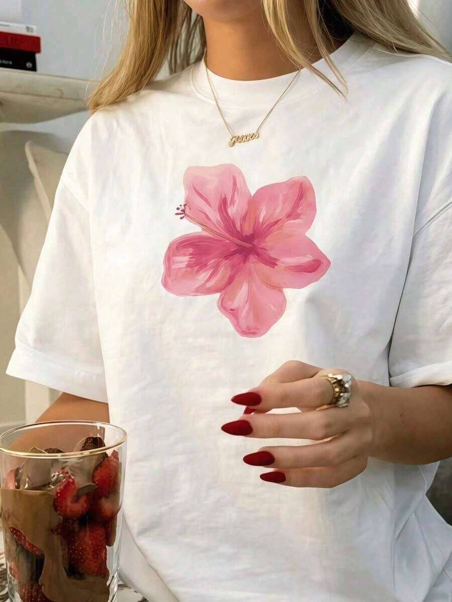 Women's T-Shirts - 白色 6 - 查看 1