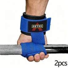 2pcs/Set Fitness Lifting Straps Deadlift Grip Straps Weightlifting Anti-Slip Wrist Wraps Strength Training Gym Workout Polyester Thickened Wear-Resistant Lifting Straps For Men And Women - Multicolor - View 8