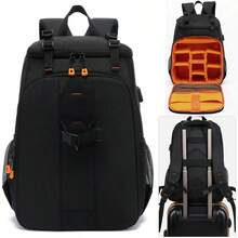 Travel Camera Backpack Bag Lens Case Rucksack Waterproof For SLR DSLR Can So - 查看 1