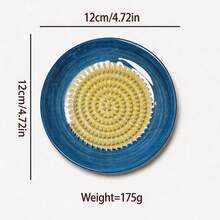 1 pieza Molinillo de ajo de cerámica, molinillo multifuncional y eficiente para ajo, jengibre, rábano picante, herramienta de cocina práctica, adecuada para las necesidades de cocina diaria, fácil de limpiar y almacenar, conveniente de usar - Molinillo cerámico multicolor - Ver 21