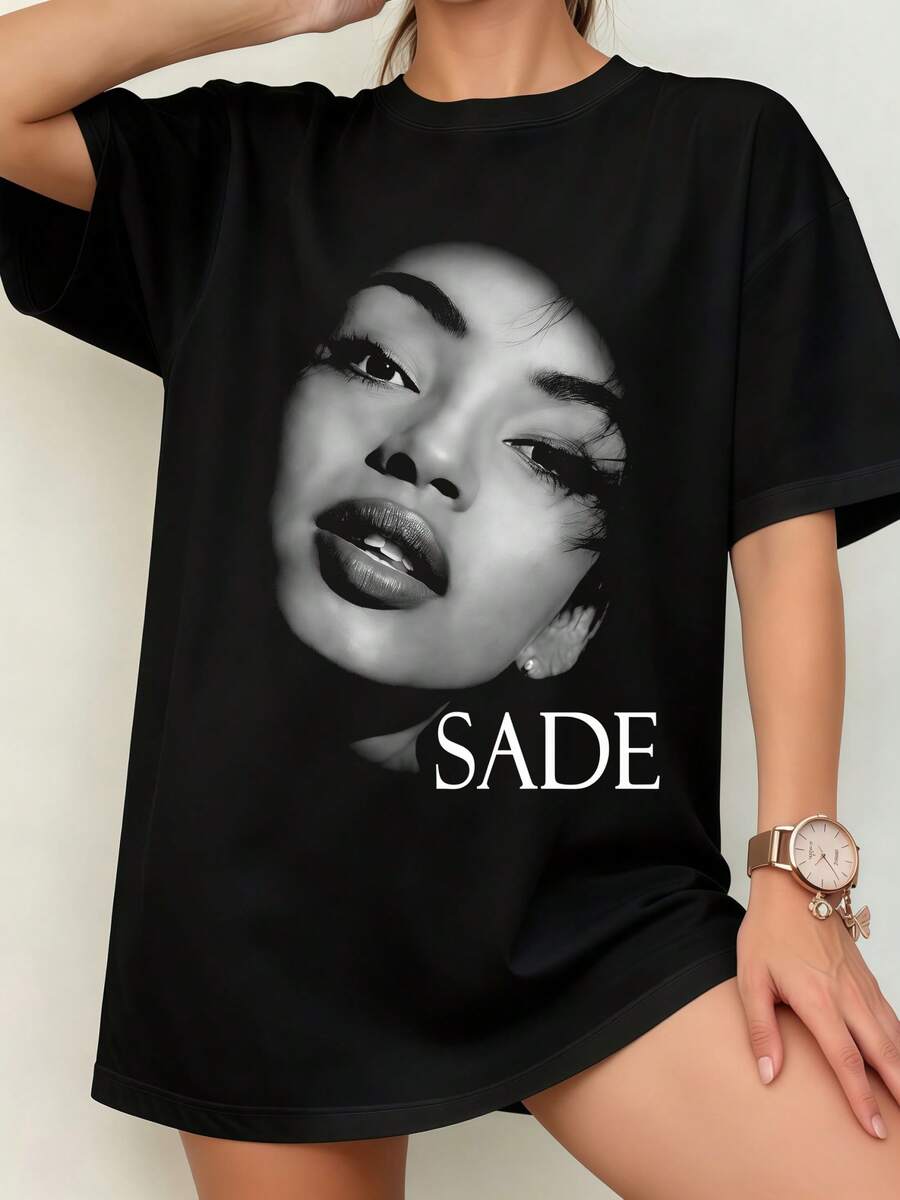 Women T-Shirts - 黑色 - 查看 1