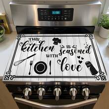 1pc Black Gray Vintage Wood Grain Style Kitchen Theme Tableware Drying Mat, Coffee Bar Mat, Stove Mat, Draining Mat, Coffee Machine Soft Bottom Diatomaceous Earth Drying Mat - Multicolor - View 5