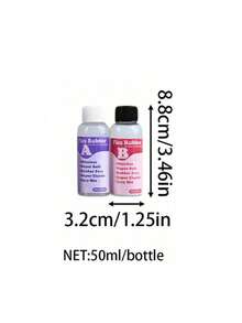 液態矽膠捏捏樂製作套件 1:1 AB 捏捏樂樹脂膠 柔軟液態矽膠橡膠 DIY 紓壓玩具製作材料包 DIY 禮物 - 2瓶 - 查看 10