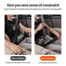 Universal Seat Belt Adjustment Clip, Seat Belt Buckle Clip, Adjustable Seat Belt Positioner, Suitable For Cars, SUVs, Trucks And Most Vehicles - Seatbelt Buckle - View 6