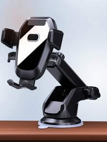 TranAKstic Universal Car Phone Holder, Suitable For Dashboard And Center Console, Multi-Function Telescopic Suction Cup Navigation Phone Holder, 360 Degree Rotating Dashboard Car Phone Clip Holder, Suitable For Navigation Devices, Compatible With IPhone - A - View 6