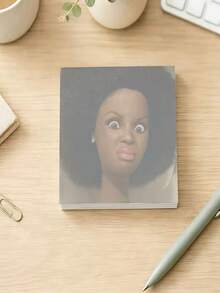 50 piezas de blocs de notas creativos y divertidos con muñecas enojadas, bloc de notas de humor para estudiantes y oficina, blocs de notas con expresiones de cabello rizado africano, adecuados para planificación diaria, regalo de broma hermoso y divertido, papelería para niños, papelería para estudiantes, suministros de oficina, adecuados para la temporada de regreso a la escuela, regalos de regreso a la escuela, regreso a la escuela - Multicolor - Ver 5