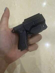Detachable Mini Stylish Gun Model Keychain. It's Perfect For Outdoor Activities And Also A Versatile Accessory For Backpacks, Cars, And Other Items. This Creative And Novel Pendant Makes A Great Holiday/Birthday Gift. - Multicolor - View 8