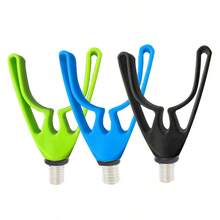 SeaKnight 2件組耐用塑膠釣竿支架頭，8mm螺紋，防滑U型釣竿支撐架，適用於鯉魚釣、餵食釣竿，釣魚配件 - 彩色 - 查看 5