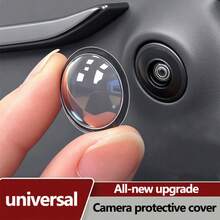 2pcs High Definition Scratch-Resistant Wear-Resistant Adhesive-Backed Non-Destructive Installation Car Camera Protective Cover, Dash Cam Reverse Camera Lens Protector, 360° Panoramic Image Protection, Dust-Proof And Collision-Proof - 2-pack - View 8