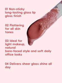 PERIPERA Ink Glasting 玻璃唇釉 #12 Comfy Cozy 1支 4.5ml，暖色奶粉閃光玻璃感保濕亮澤唇釉，低黏膩，適合日常慵懶妝容 - 012 舒適自在 - 查看 2