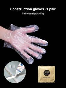 Sealant, Adhesive, Silicone Sealant Waterproof Mildew Proof Strong Bonding, High Low Temperature Resistant Ceramic Tile Grout, Kitchen Bathroom Toilet Sink Shower Glass Door Window Furniture Gap Repair, White Transparent Sealing Tool Family Essential - A - View 15