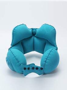Compressible Inflatable Neck Pillow, Portable Travel Neck Support Pillow, Compressible Air Neck Pillow, Travel Neck Pillow, Nap Pillow - Multicolor - View 10