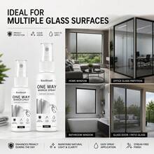 One-Way Mirror Privacy Spray, Anti-Peeping Spray For Car Windows And Home Glass, One-Way Visible Nano Protective Coating - White - View 4