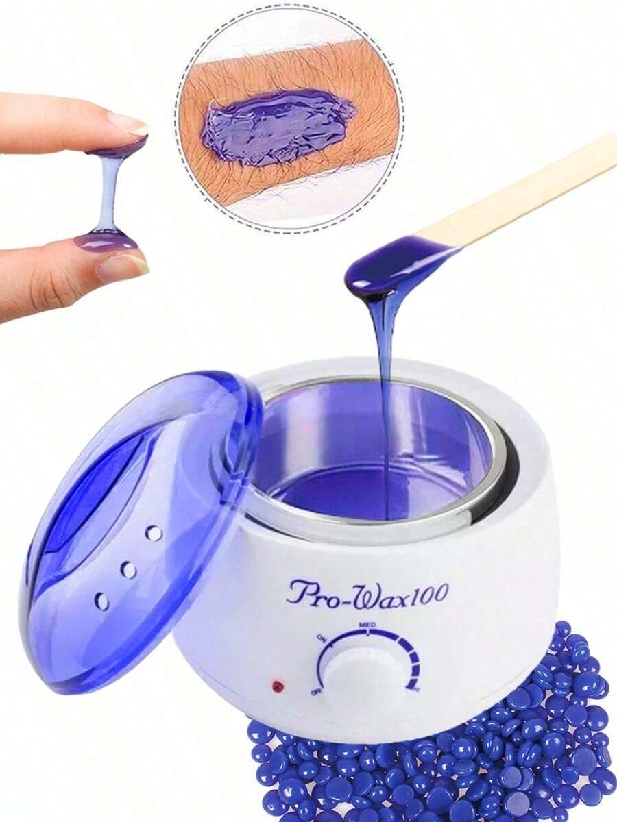 Máquina de depilación para cabello con enchufe estadounidense, calentador de cera, epilator, kit de depilación con cera y calentador de parafina, máquina para calentar frijoles de cera y cuentas.Navidad, Regalo de Navidad, Invierno, Día de Acción de Gracias, Decoración Navideña - Multicolor - Ver 1