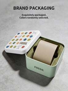 Caja Organizadora de Relojes Resistente a la Presión para Viajes, Empaque de Regalo Elegante para Aniversario, Día de San Valentín, Día del Padre, Graduación FOSSIL-WATCHBOX-1 - Multicolor - Ver 1