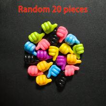 20/10/5pcs Random Color Self-Adhesive Thumb Hooks: Versatile Wall Hooks For Home, Office, Bedroom - Perfect Gift For Birthday, Easter, Boyfriend And Girlfriend! - Multicolor - View 4