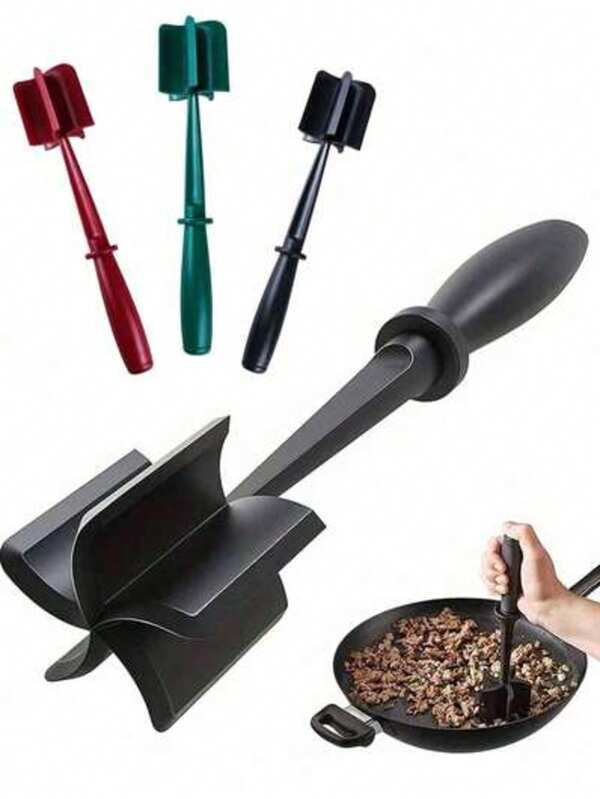 1pc Meat Chopper, Meat Shredder, Heat Resistant Pulverizer Suitable For Hamburger Meat Ground Beef Smasher Shredder Top-Quality Meat Masher Grinder For Crafting Burgers, Beef, Turkey, And More