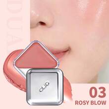 CLIO Essential Lipcheek Tap #03 Rose Mist 1盒 4.5g，水潤保濕多功能潤唇頰彩膏，冷調柔和玫瑰色，適合氛圍感妝容，頰部與唇部雙用，便攜日常彩妝 - 03 玫瑰薄霧 - 查看 7